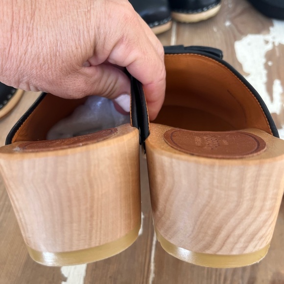 Swedish Hasbeens NWT Bow Husband Slip In Clog LOVE IT!!! 🌈 - Picture 8 of 15